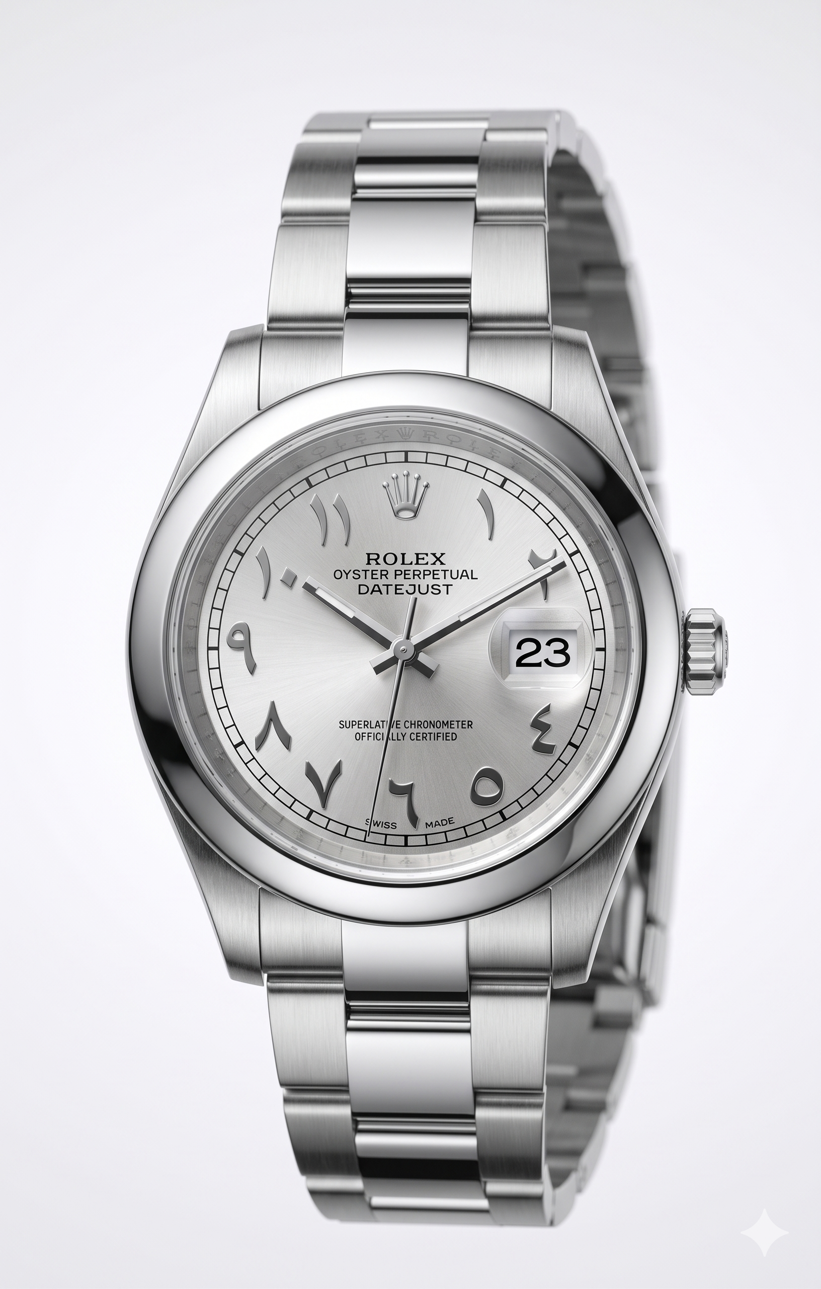 Elegant Gold Date Display